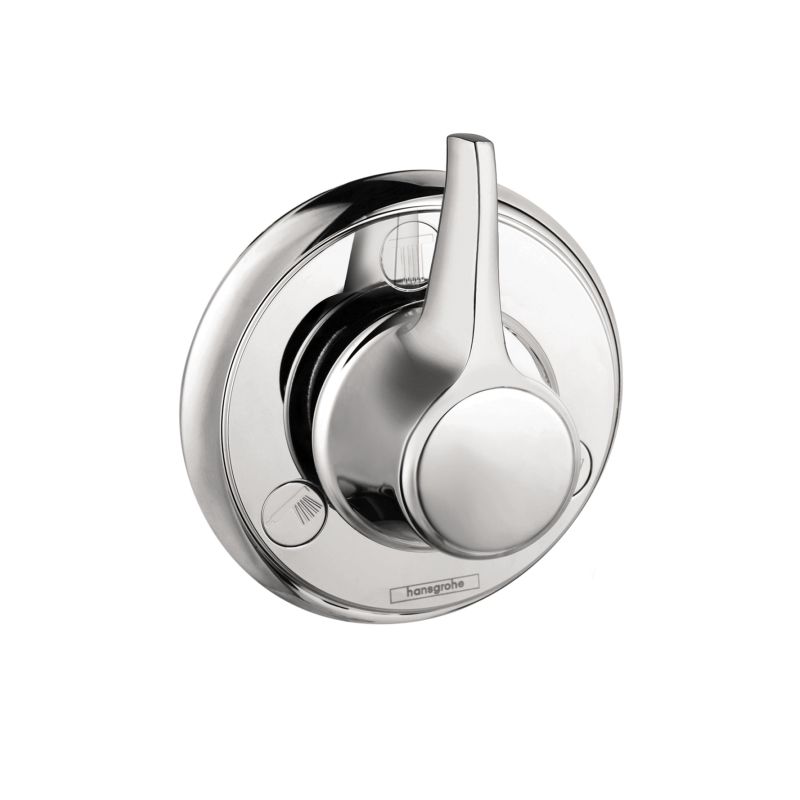 Hansgrohe 15934001 Metris C Trio Quattro Diverter Trim Chrome 1
