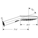 Hansgrohe 04528000 Raindance Select E 120 3 Jet Handshower Chrome 2