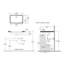 TOTO LT191G Undercounter Lavatory Sink Sedona Beige 3