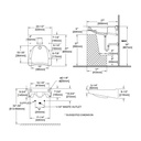 TOTO LT30801 Commercial Wall Mount Wheelchair User's Lavatory 3