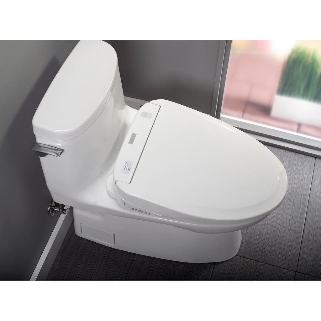 TOTO SW584T20 S350e Connect+ WASHLET Elongated With eWater+ Cotton 4
