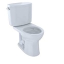 TOTO CST453CEFG Drake II  Two Piece Round Toilet Cotton 2