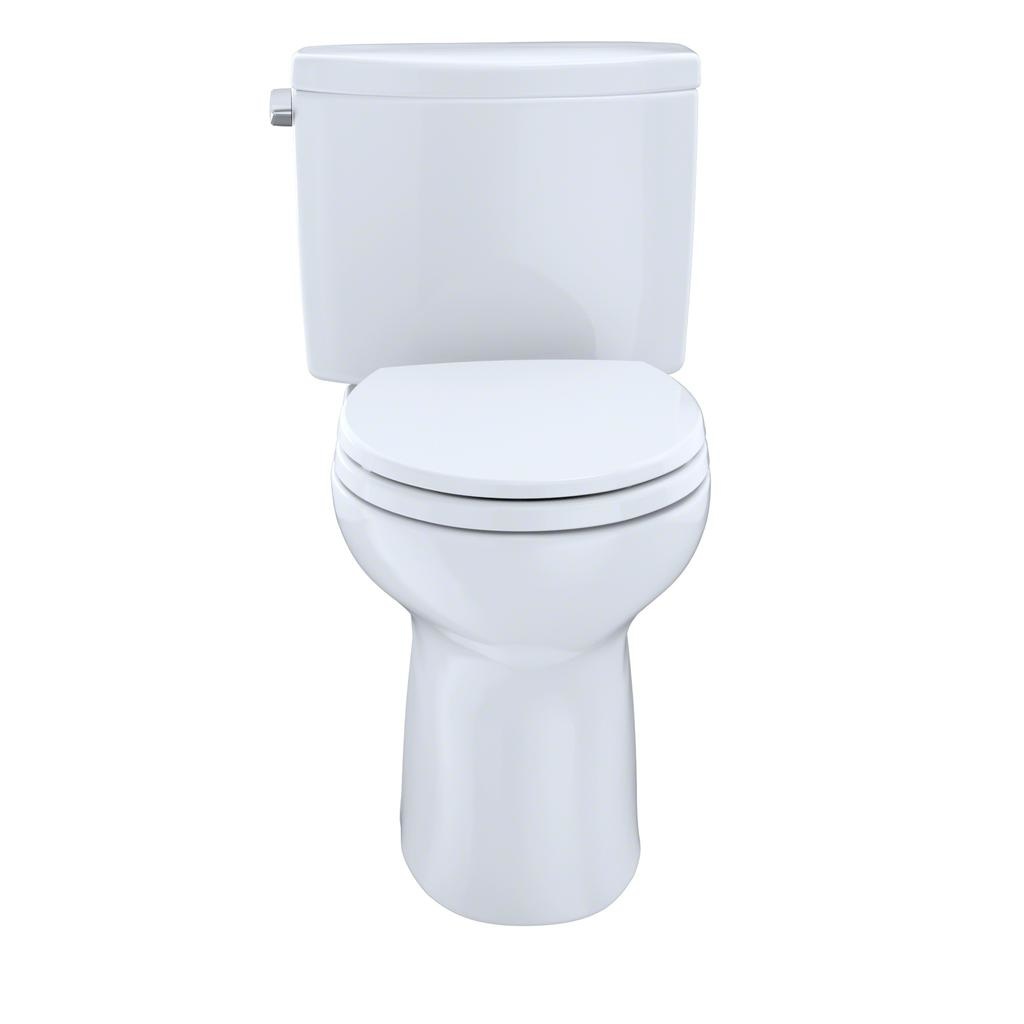 TOTO CST453CEFG Drake II  Two Piece Round Toilet Cotton 3