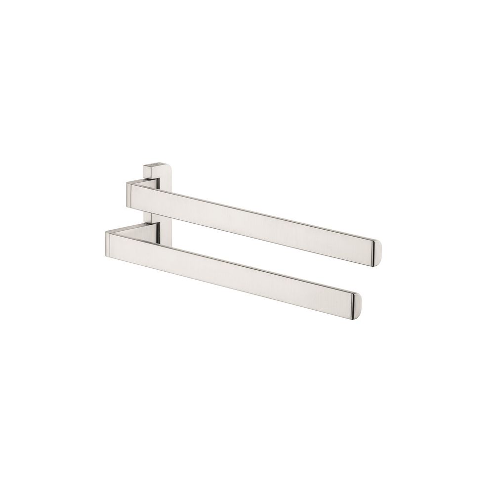 Hansgrohe 42821820 Axor Universal Dual Towel Bar Brushed Nickel 1