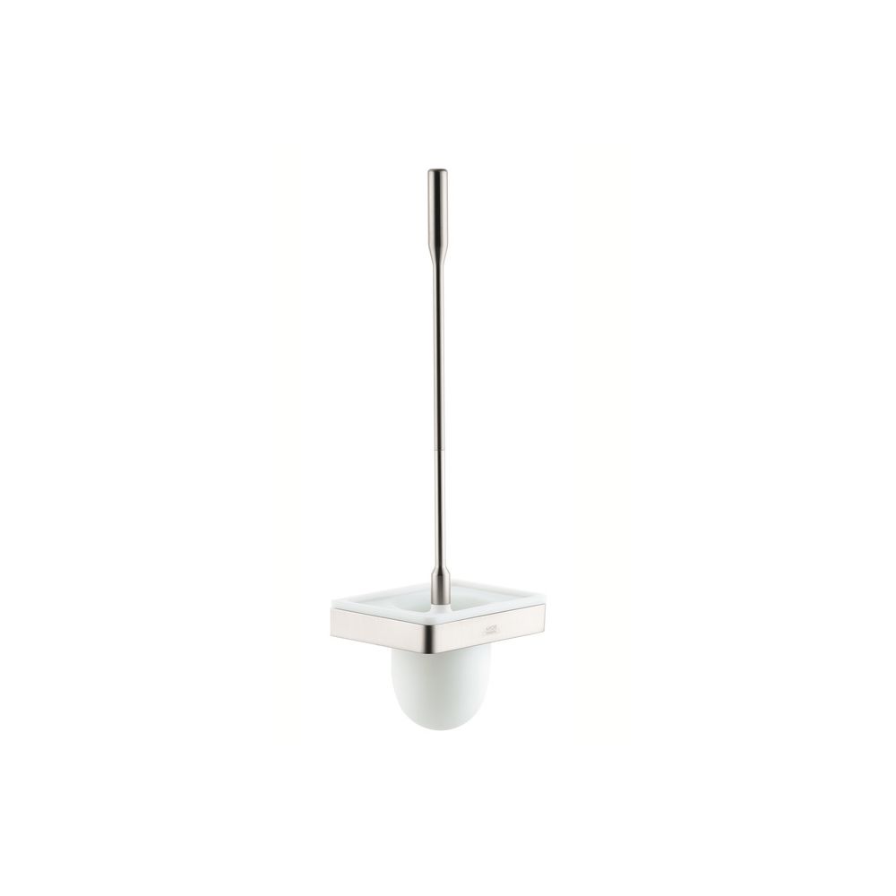 Hansgrohe 42835820 Axor Universal Toilet Brush With Holder Brushed Nickel 1
