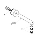 Hansgrohe 72410001 Talis S Tub Spout Chrome 2
