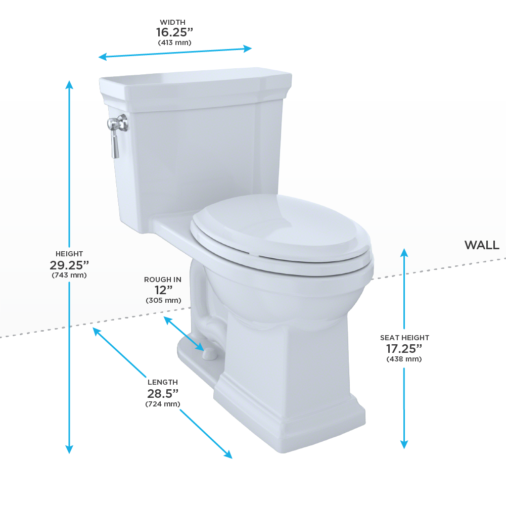 TOTO MS814224CEFG Promenade II One Piece Elongated Toilet Cotton 4
