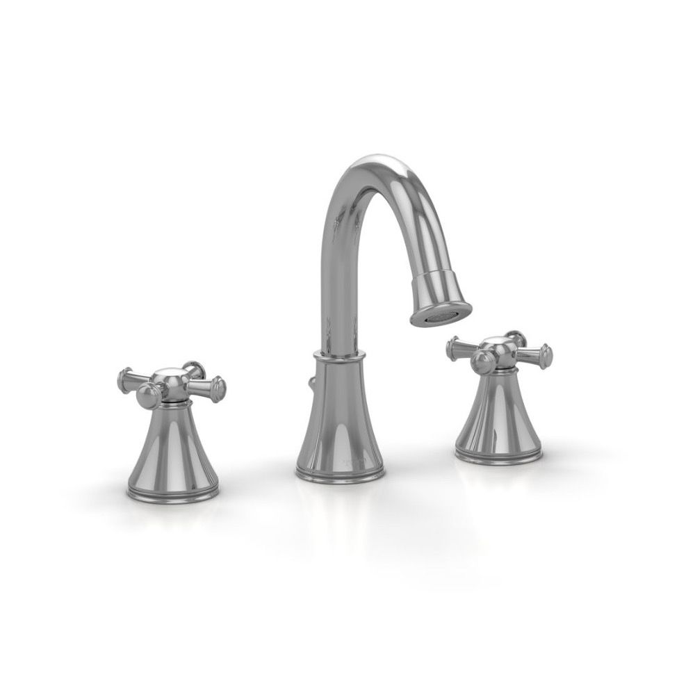 TOTO TL220DDH Vivian Alta Lavatory Faucet Cross Handles Chrome 1