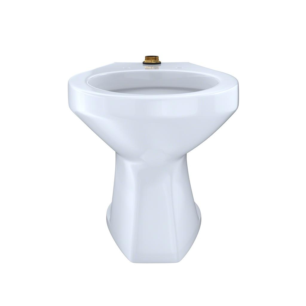 TOTO CT705ULNG Commercial Flushometer Ultra High Efficiency Elongated Toilet Cotton CeFiONtect 3