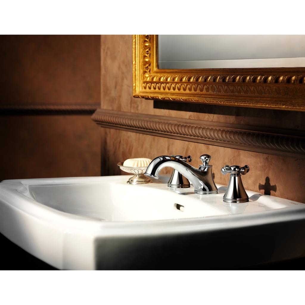 TOTO TL220DD12 Vivian Widespread Lavatory Faucet Cross Handles Chrome 3