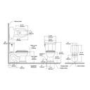 TOTO CST404CUFG Promenade II 1G Two Piece Elongated Toilet Cotton 2