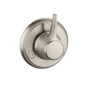 Hansgrohe 15934821 Metris C Trio Quattro Diverter Trim Brushed Nickel 1