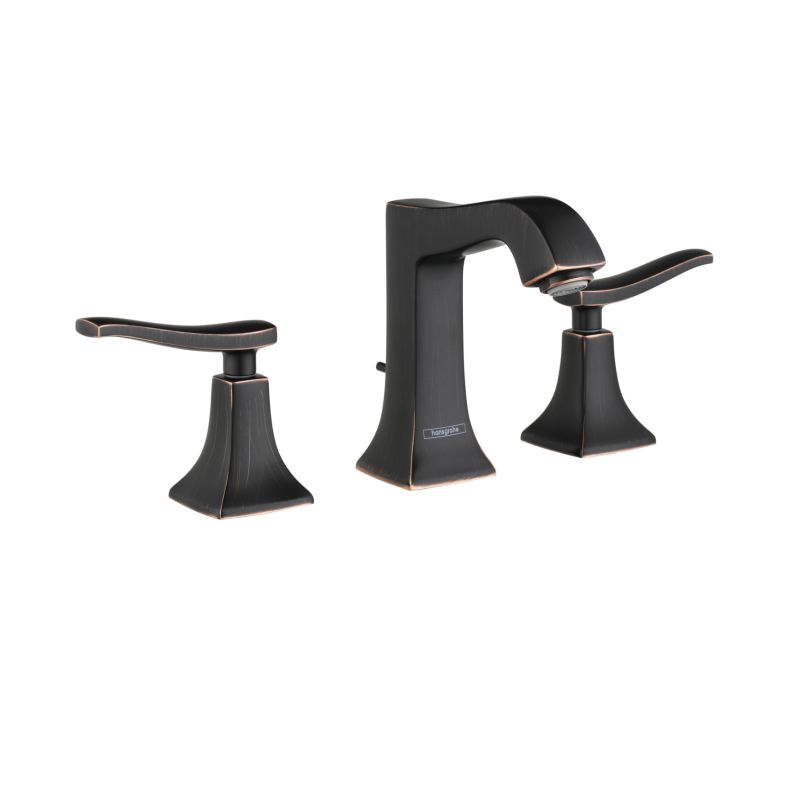 Hansgrohe 31073921 Metris C Widespread Faucet Rubbed Bronze 1