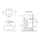 TOTO LT425G Arvina 19-11/16" Rectangle Vessel Lavatory 2