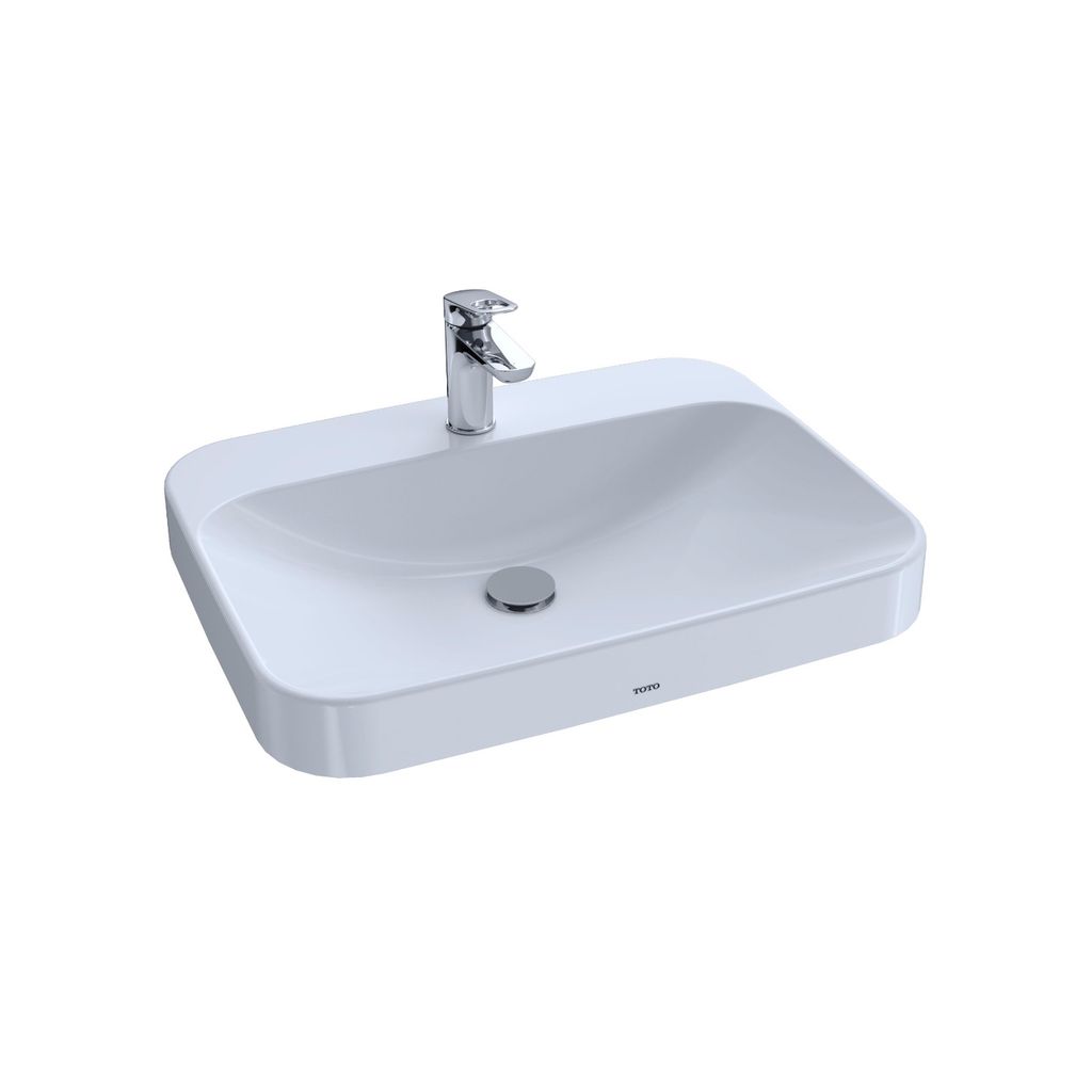 TOTO LT416G Arvina 23-5/8" Rectangle Vessel Lavatory Sink 1