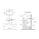 TOTO LT416G Arvina 23-5/8" Rectangle Vessel Lavatory Sink 2