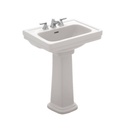 TOTO LPT532N Promenade Pedestal Lavatory Cotton 1