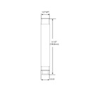 TOTO TS110MC6 Rain Shower Arm Ceiling Mount Chrome 2
