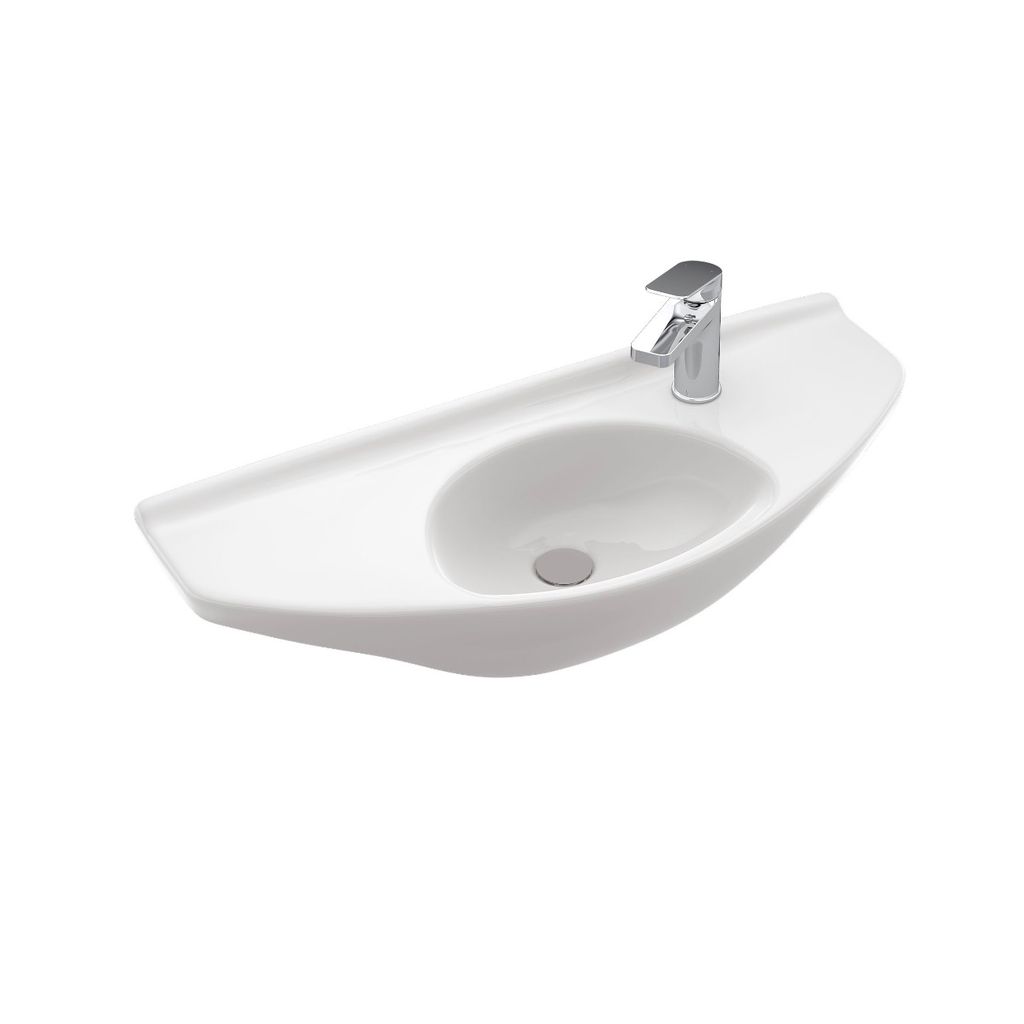 TOTO LT650G Wall Mount Lavatory Cotton 1