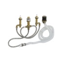 Hansgrohe 13444181 4 Hole Roman Tub Set Rough 1