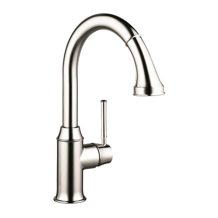 Hansgrohe 04215830 Talis C HighArc Kitchen Faucet Polished Nickel 1