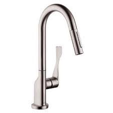 Hansgrohe 39836801 Axor Citterio Pull Down Prep Kitchen Faucet Steel Optik 1