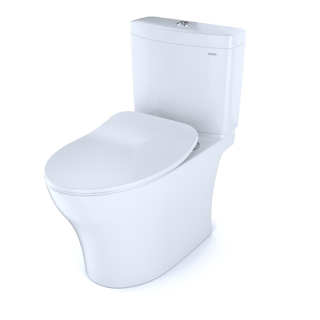 TOTO MS446234CEMG Aquia IV Elongated Toilet WASHLET+ Connection Cotton 3