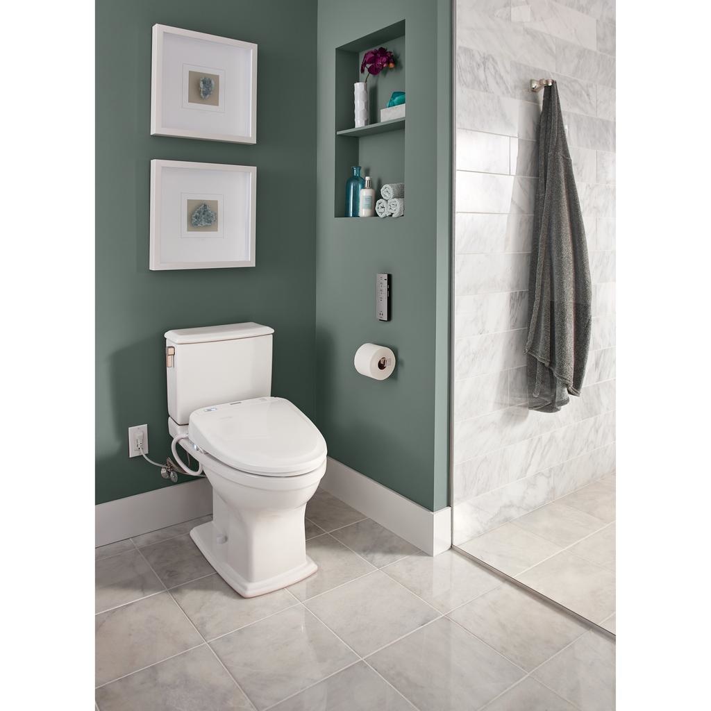 TOTO MS494124CEMFG Connelly Two Piece Toilet WASHLET Connection Cotton Right Hand 3