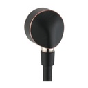 Hansgrohe 27458923 Wall Outlet With Check Valves Rubbed Bronze 1