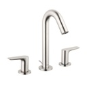 Hansgrohe 71533821 Logis 150 Widespread Faucet Brushed Nickel 1