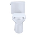 TOTO CST453CEF Drake II Two Piece Round Toilet Ebony 3