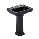 TOTO LPT532N Promenade Pedestal Lavatory Ebony 1
