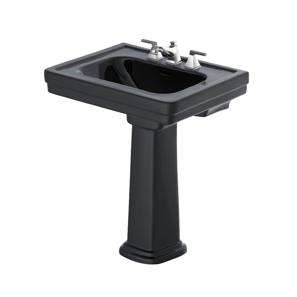 TOTO LPT530N Promenade Pedestal Lavatory Ebony 2