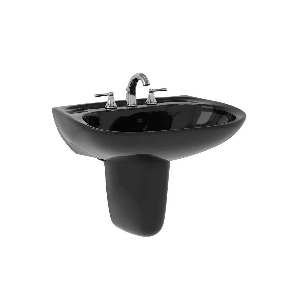 TOTO LHT242 Prominence Wall Mount Lavatory Sink 4" Center Ebony 1