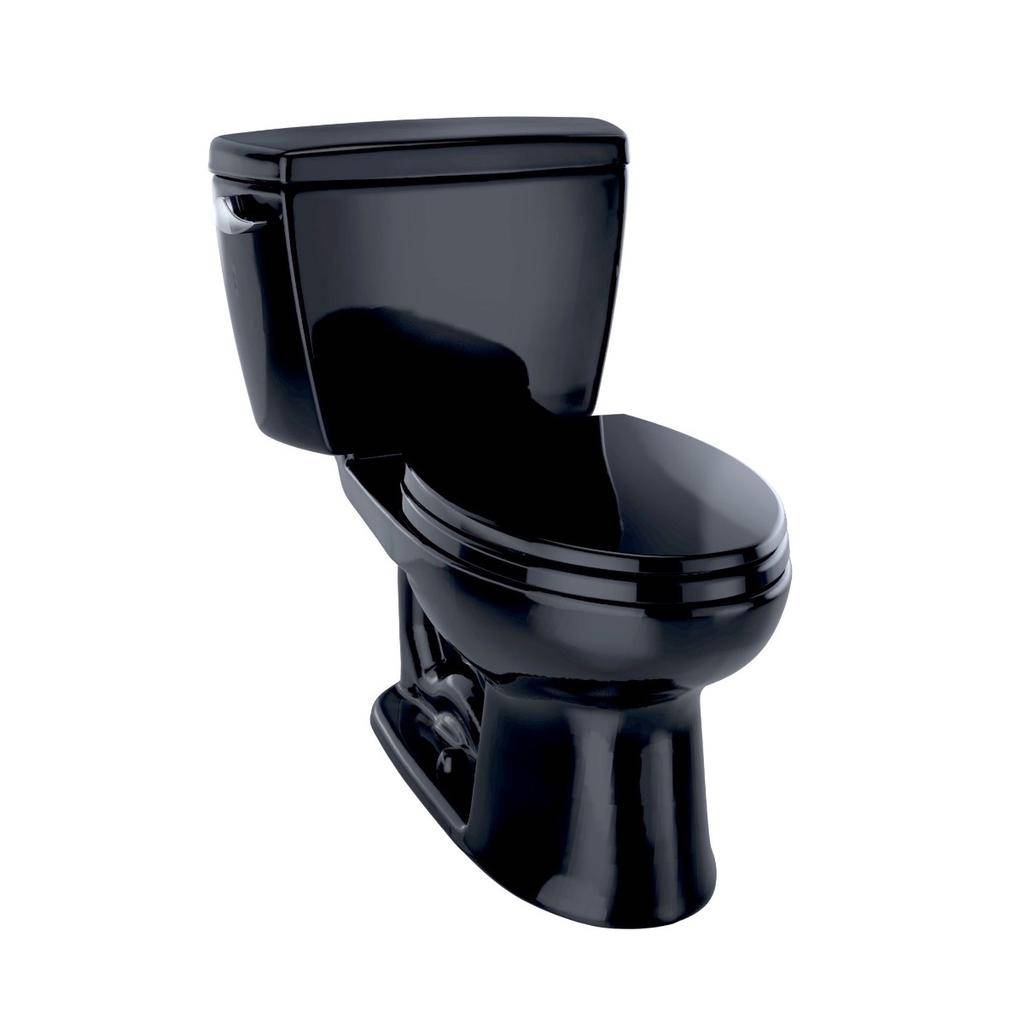 TOTO CST744SLR Drake Two Piece Elongated Toilet Right Lever Ebony 1