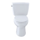 TOTO CST744SLDB Drake Two Piece Elongated Toilet Bot Down Lid Insulated Tank Cotton 2
