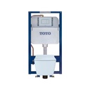 TOTO CWT449249CMFG SP Wall Hung Toilet With In-Wall Tank System Matte Silver 1
