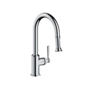 Hansgrohe 16581001 Axor Montreux Pull Down Kitchen Faucet Chrome 1