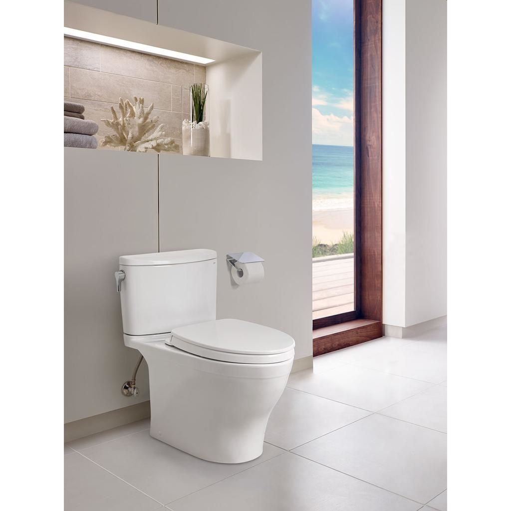 TOTO MS442124CUF Nexus 1G Two Piece Elongated Toilet Ebony 2