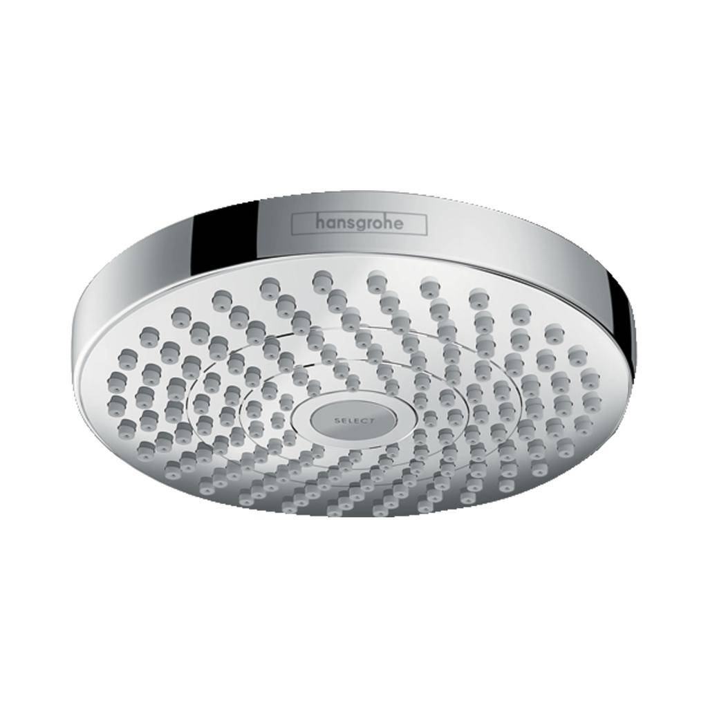 Hansgrohe 04388000 Croma Select S Showerhead 180 2 Jet Chrome 1