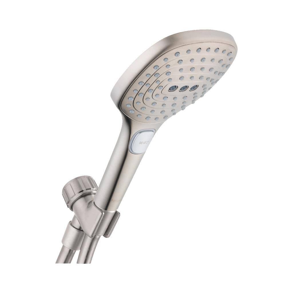 Hansgrohe 04541820 Raindance Select E Handshower Set 120 3 Jet Brushed Nickel 1