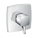 Hansgrohe 15769001 Ecostat Classic Pressure Balance Trim Square Chrome 1