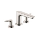 Hansgrohe 71747821 Talis E 3 Hole Roman Tub Set Trim Brushed Nickel 1