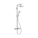 Hansgrohe 27257001 Croma Select E 180 2 Jet Showerpipe Chrome 1