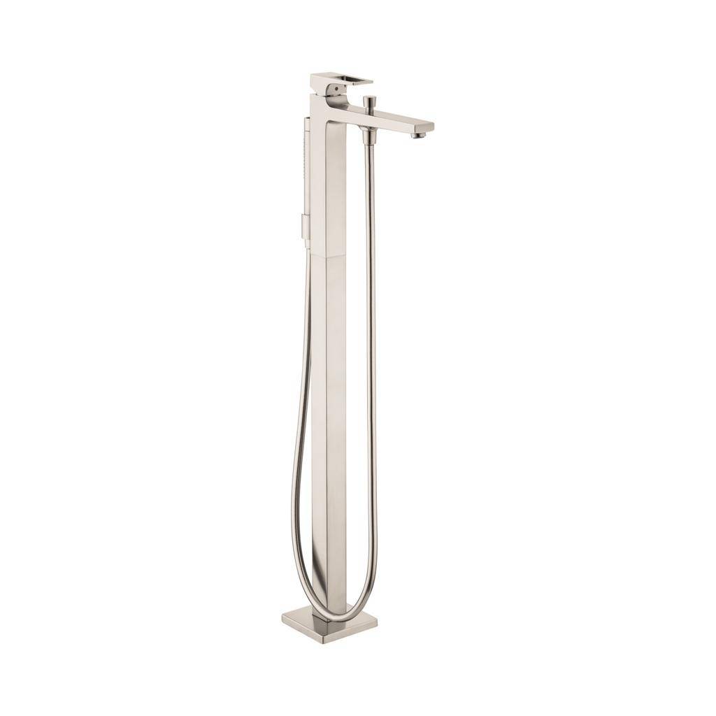 Hansgrohe 32532821 Metropol Freestanding Tub Filler Trim Brushed Nickel 1