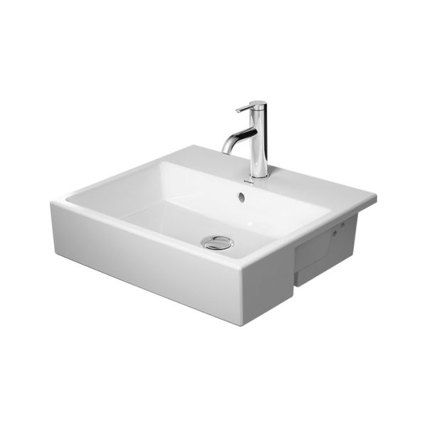 Duravit 038255 Vero Air Semi Recessed Three Holes Washbasin 1