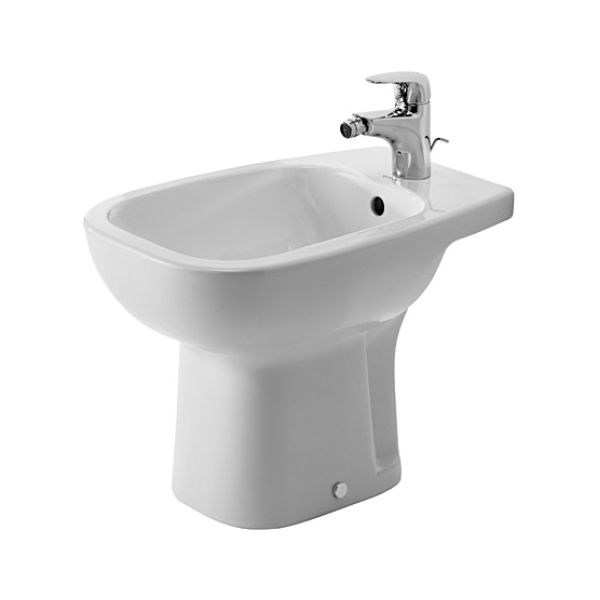 Duravit 223810 D-Code Floor Standing Bidet 1