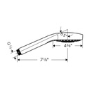 Hansgrohe 04724820 Croma Select S Handshower 110 3 Jet Brushed Nickel 2