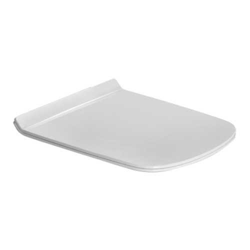 Duravit 0060510000 DuraStyle Toilet Seat Without Auto Close White 1