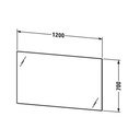 Duravit LM7808 Mirror With Lighting 2